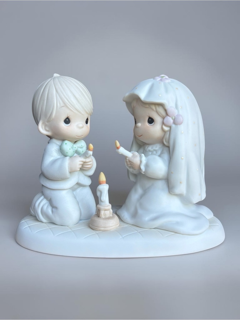 Vintage Precious Moments “The Lord is the Light to your Happiness”, Cake Topper
